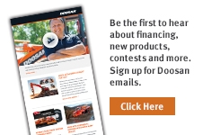 Doosan Email Sign Up